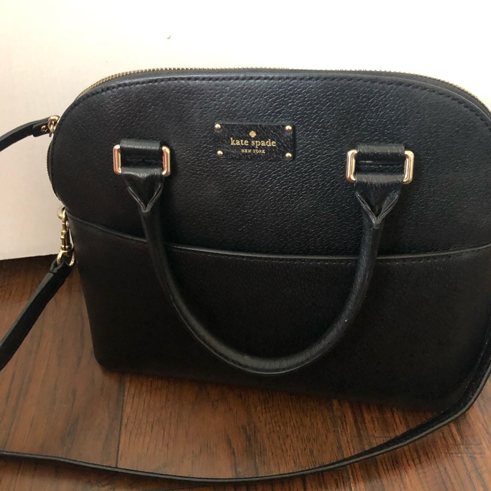 Black Kate Spade Purse - Picture 3 of 4